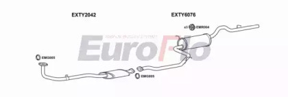 Система выпуска ОГ EuroFlo TYSTA10 1004